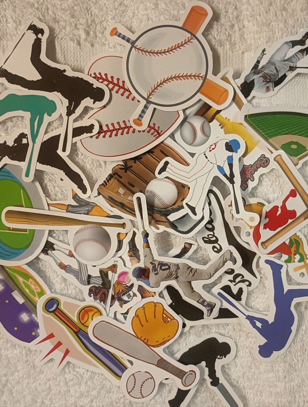 25 Piece Baseball Sticker Set